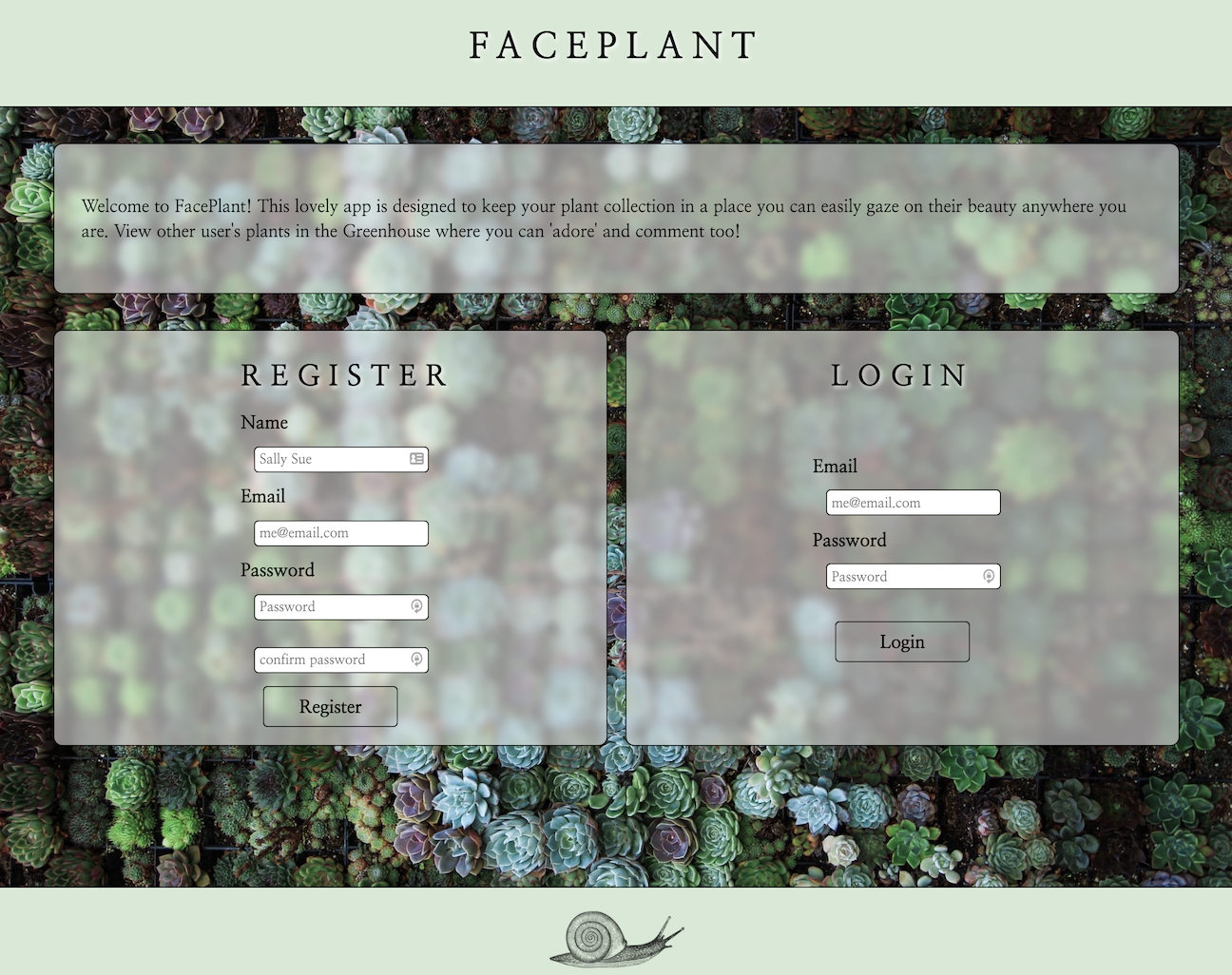 FacePlant App